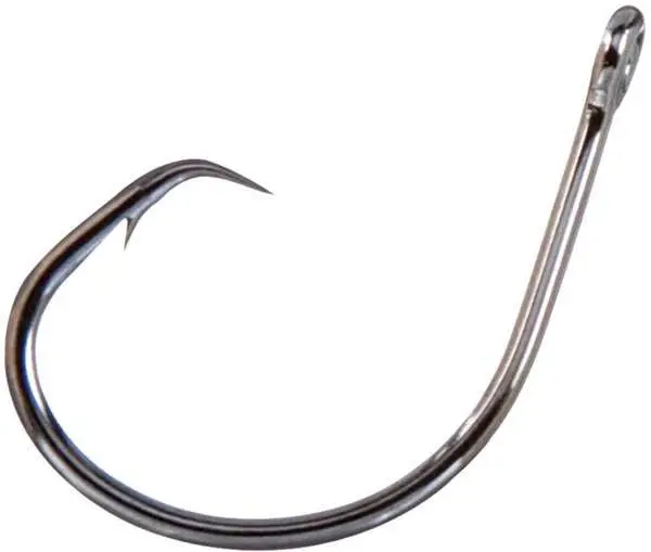 MUS DEMON OFFSET CIRCLE 1X BLKNKL - Mustad
