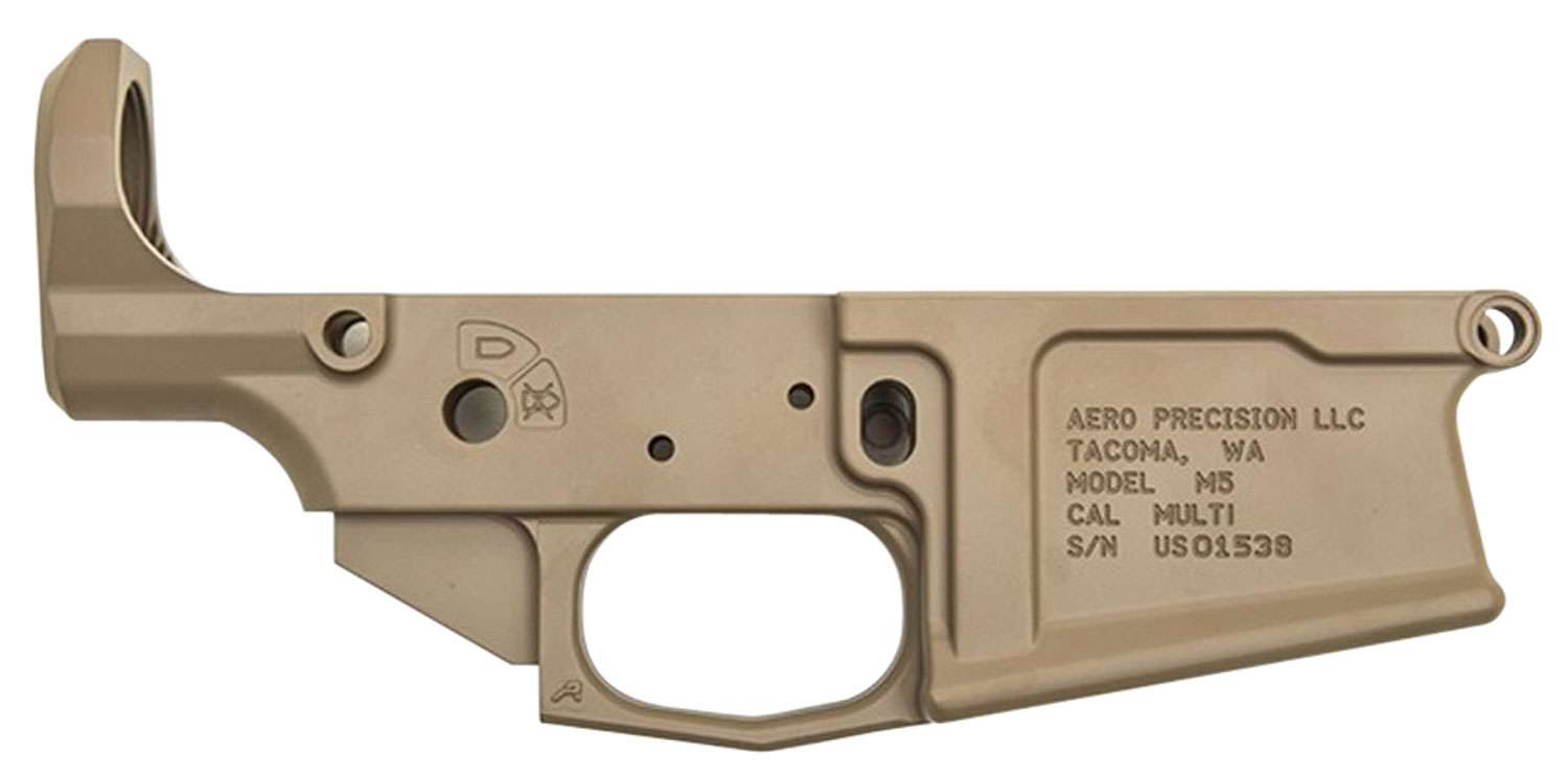 Aero Precision APAR308005C M5 Stripped Lower Receiver AR-10 Multi ...