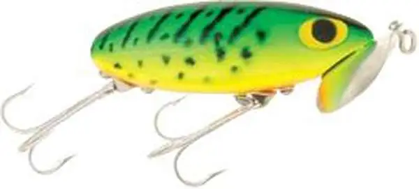 ARBO JITTRBUG 3/8 2.5" FIRE TIGER - Arbogast