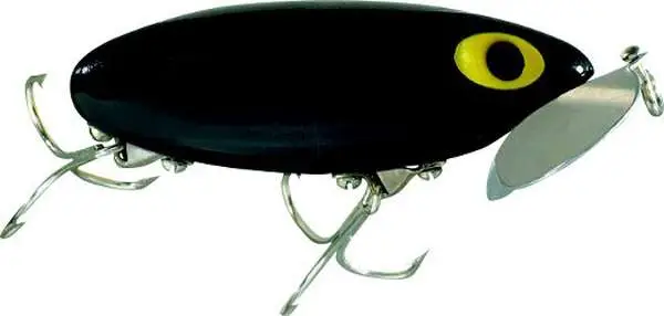 ARBO JITTRBUG 3/8 2.5" BLACK - Arbogast