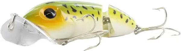 ARBO JITTRBUG JNT 3/8 FROG WHT BLY - Arbogast