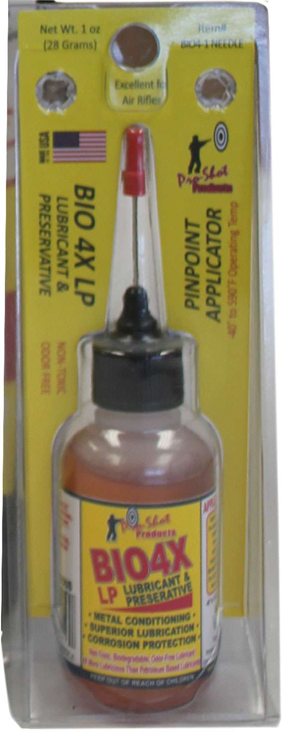 ProShot BIO41NEEDLE Bio 4x Gun Oil 1 oz Squeeze Bottle (Needle Oiler
