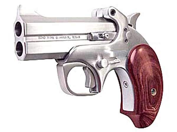 Bond Arms BASS Snakeslayer Original Derringer Single 357 Magnum 3.50" 2 Rou-img-0