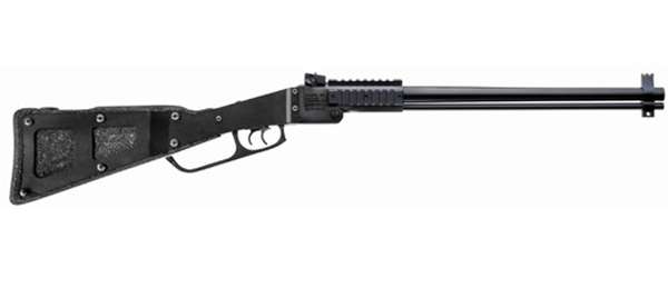 Chiappa Firearms 500182 M6 22 Mag,12 Gauge 1+1 18.50" Blued Black Skeletoni-img-0