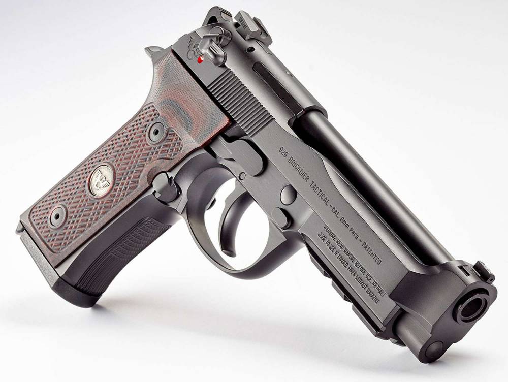 Wilson Combat 92G Vertec/Brigadier Tactical 9mm Luger 4.70