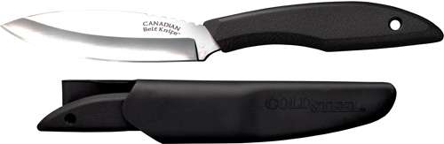 COLD STEEL CANADIAN BELT KNIFE 4" PLAIN EDGE BLADE W/SHEATH - Cold Steel