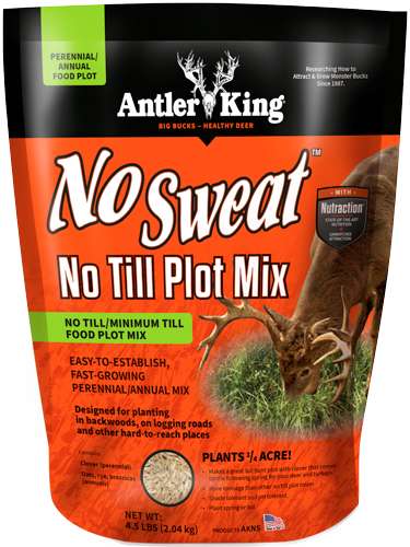 ANTLER KING NO-SWEAT NO-TILL 1/4 ACRE 4.5LB SPRING/FALL - Antler King