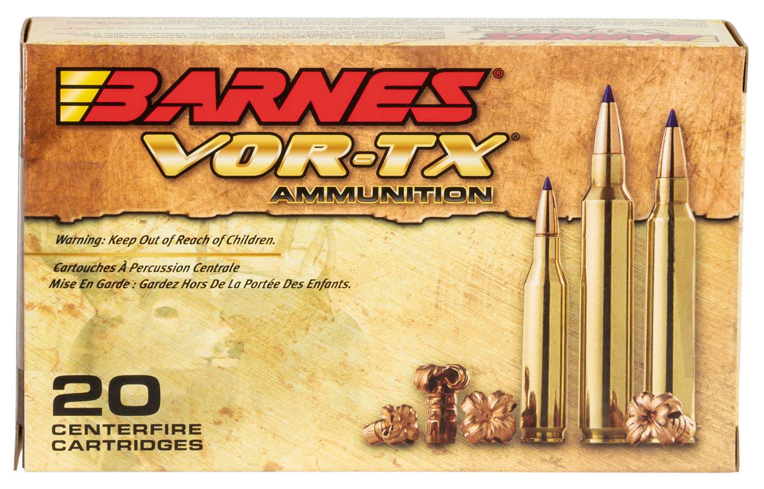 barnes-bullets-30729-vor-tx-rifle-35-whelen-200-gr-tipped-tsx-flat-base