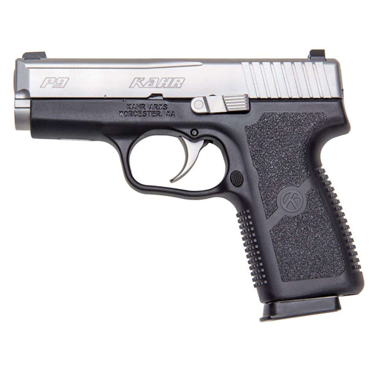 Kahr Arms KP9093NA P9 *CA Compliant 9mm Luger 3.50" 7+1 Stainless Steel Bla-img-0