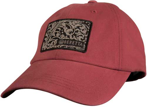 BERETTA CAP ENGRAVED LOGO CRIMSON RED | Shoot Point Blank