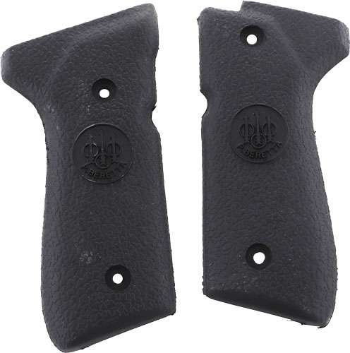 BERETTA GRIPS 92/96 SERIES RUBBER SMOOTH BLACK - Beretta Usa