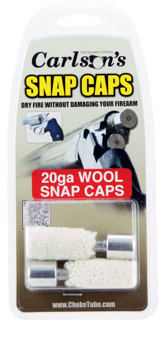Carlson's 20 Gauge Wool Snap Caps 00106 for sale online 