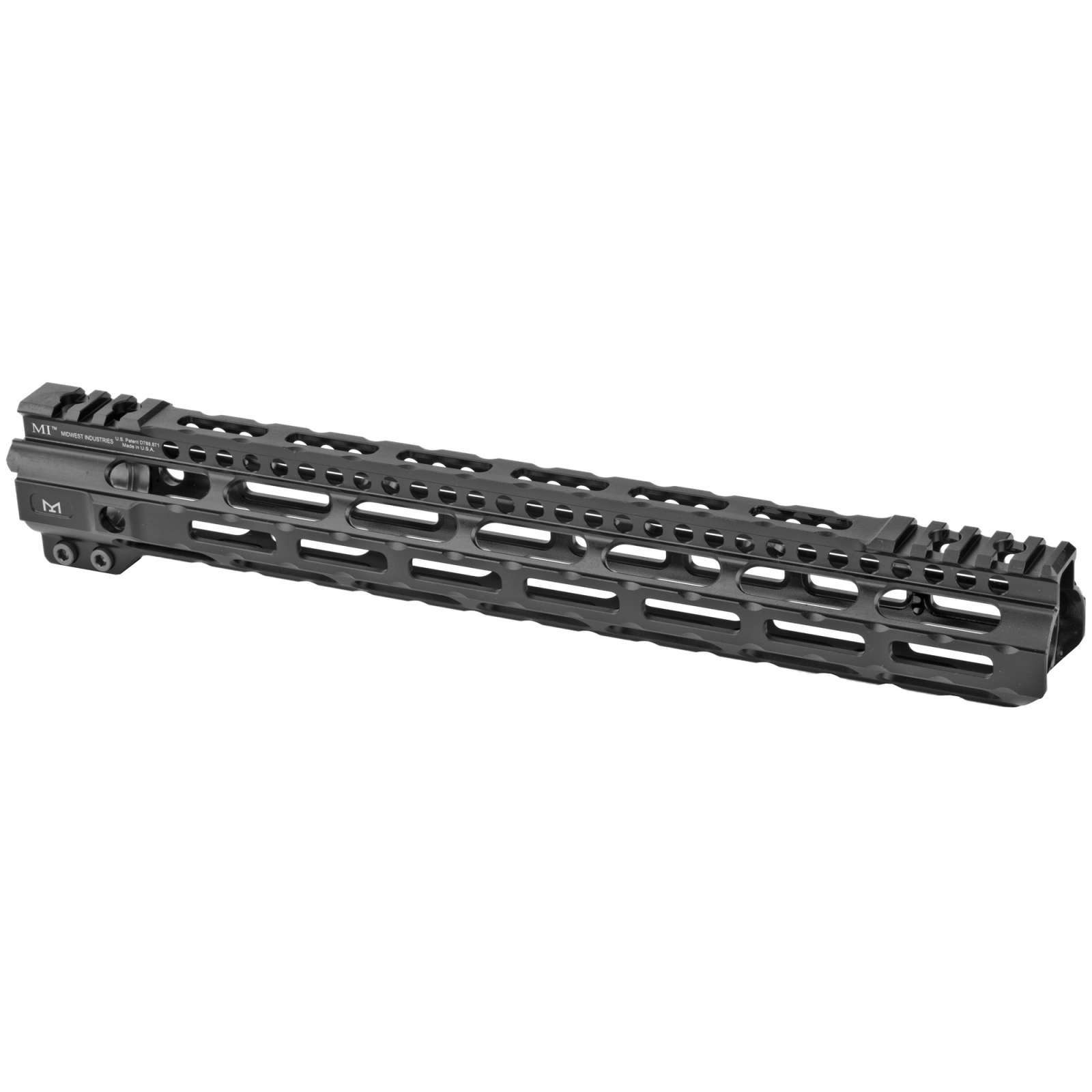 Midwest Industries MIULW14 Ultralight AR-15 Black Hardcoat Anodized ...