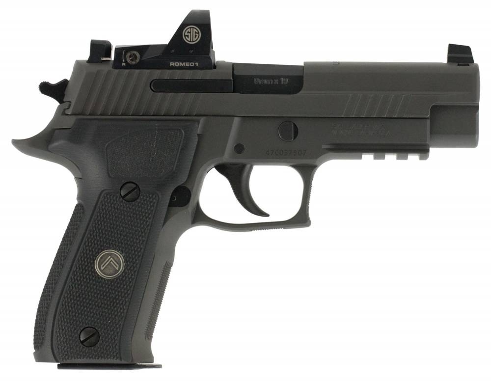 Sig Sauer 226R9LEGIONRX P226 Full Size Legion RX 9mm Luger Single/Double 4.40" 10+1 Black G10 Grip Gray PVD Stainless Steel Slide