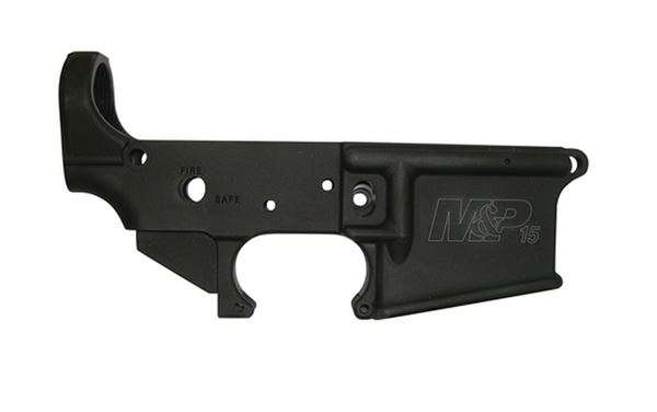Smith & Wesson 812000 M&P15 Stripped Lower Receiver AR-15 Rifle 223 Rem,5.5-img-0