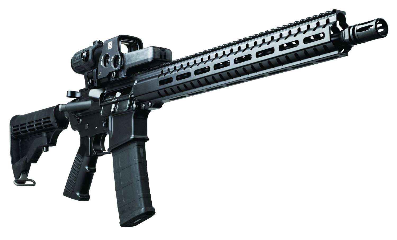 CMMG 55AC710 Resolute 100  5.56x45mm NATO 16.10" 30+1 Black Hard Coat Anodized 6 Position M4 Stock