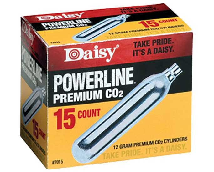 Daisy Powerline Co Cylinder Gram Per Pack Point Blank Range