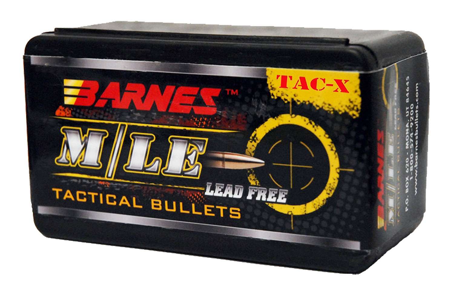 Barnes Bullets 30695 TACX 50 BMG .510 647 gr TACX Boat Tail 20 Per