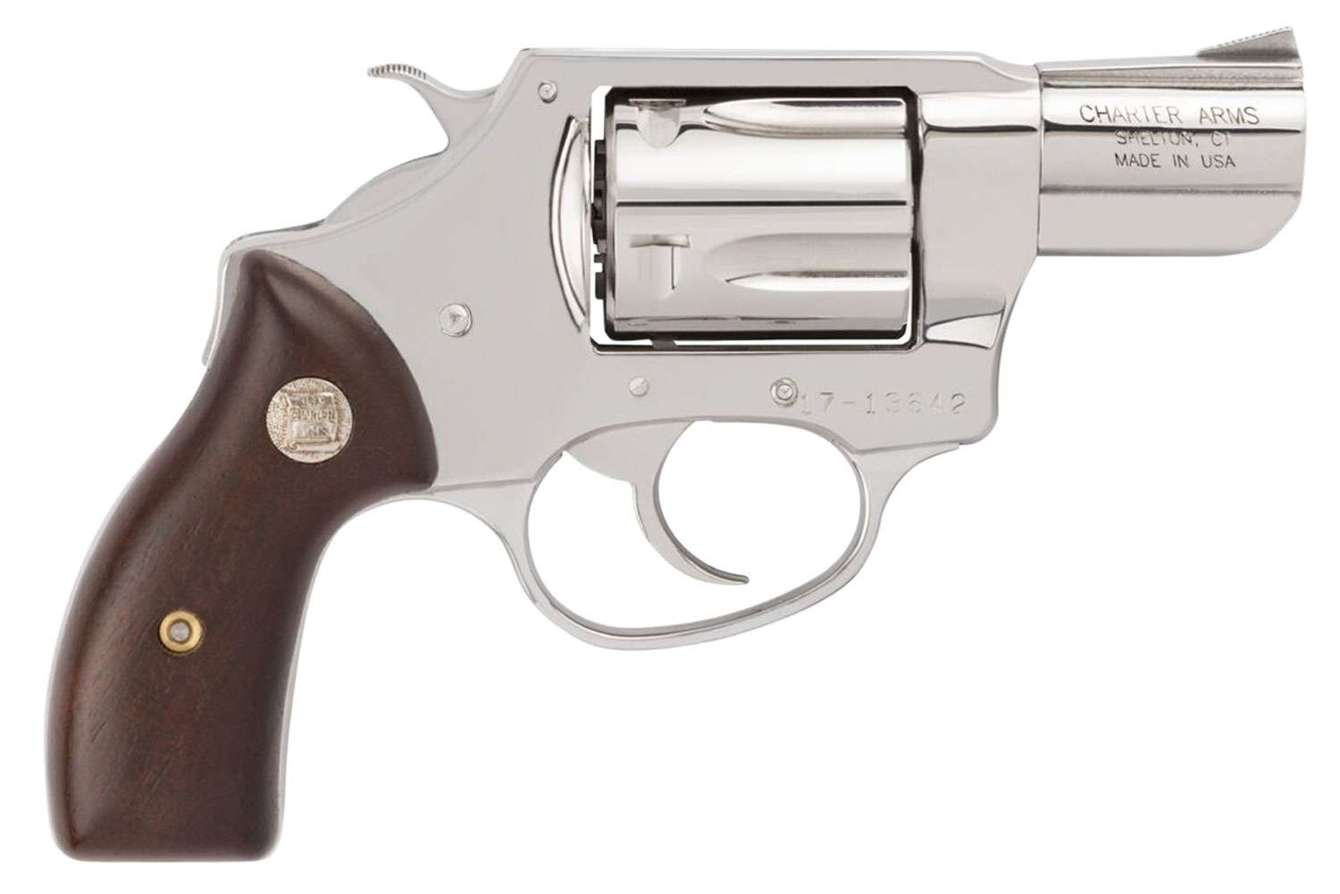 Charter Arms 73829 Undercover Revolver Single/Double 38 Special 2" 5 Rd