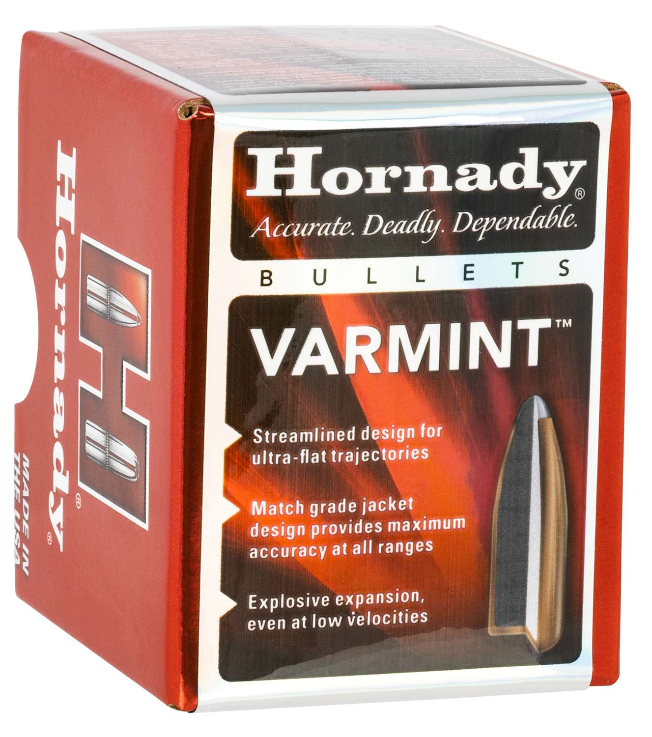 Hornady 2266 Traditional Varmint .22 Cal .224 55 gr Soft Point (SP) 100