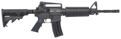 DPMS AP4 CARBINE RIA 5.56 NATO 16IN BBL MIL SPEC A2 SIGHTS BLACK AP4 STOCK 30RD MAG - Dpms