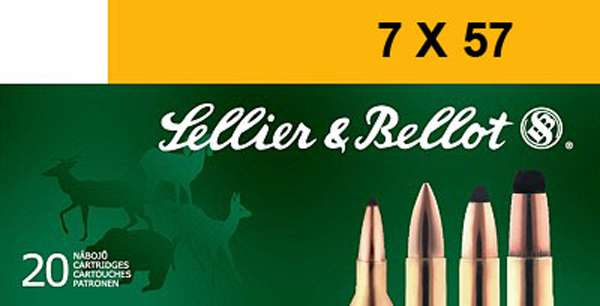 Sellier & Bellot SB757A Rifle  7x57mm Mauser 140 gr Full Metal Jacket (FMJ)-img-0