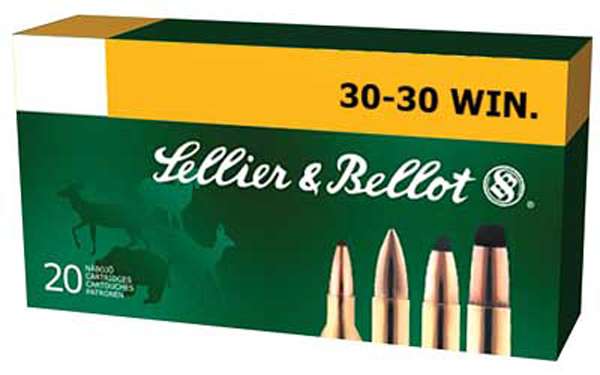 Sellier & Bellot SB3030A Rifle 30-30 Win 150 gr Soft Point (SP) 20 Bx ...