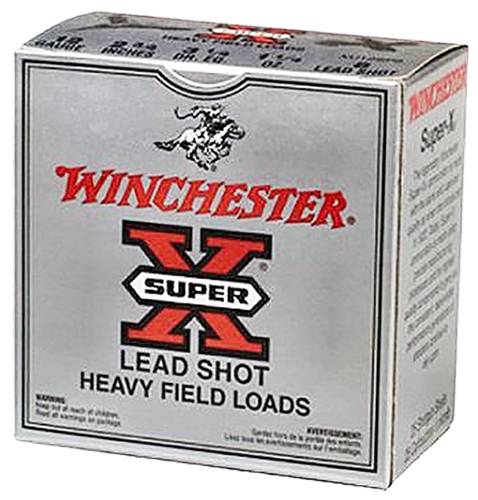 Winchester Ammo Super-X Game & Field 12 Gauge 2.75" 1-1/4 oz 7.5 Shot 25 Bx/ 10 Cs - Winchester Ammunition