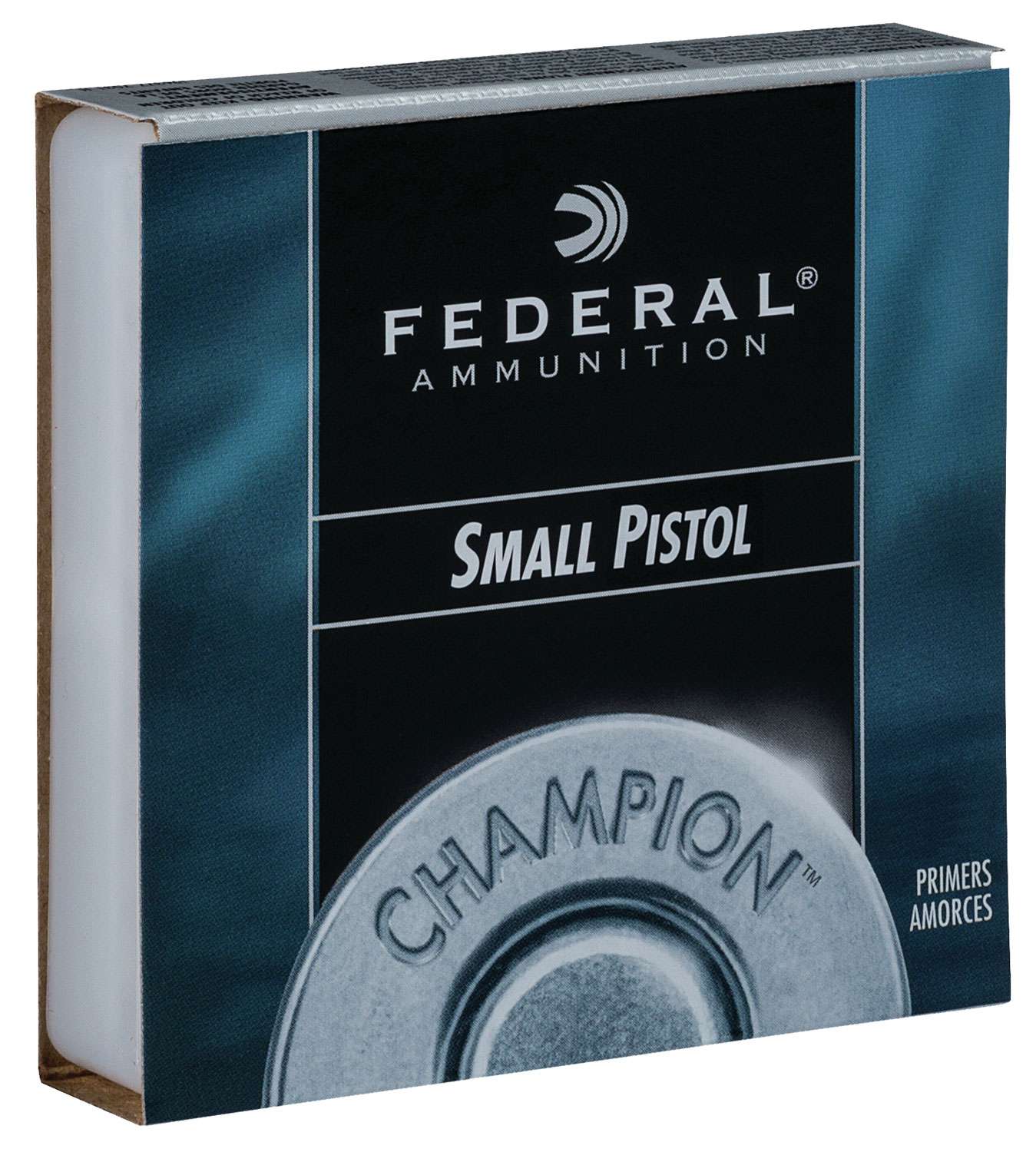Federal 100 Champion Small Pistol Primers. 1000 total packed 10 boxes of 100 | AZ Guns