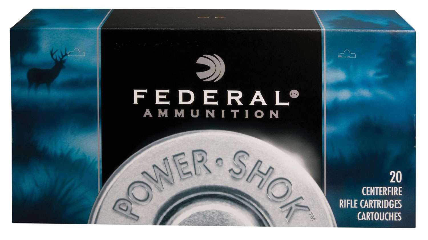 Federal 7B Power-Shok  7mm Mauser 140 gr Jacketed Soft Point (JSP) 20 Bx/ 1-img-0