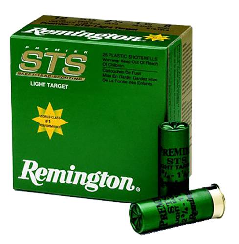 Rem 28ga 9 Shot 3/4oz 25Bx/10Cs 2.75" Lead Premier STS - Remington Ammo