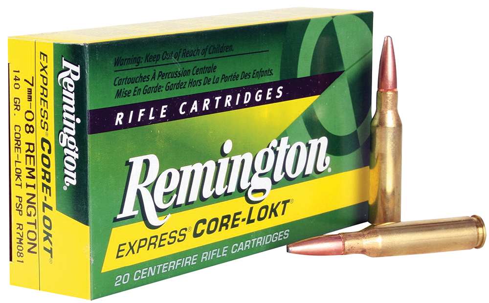 Remington Ammunition R7M081 Core-Lokt 7mm-08 Rem 140 gr Core-Lokt ...