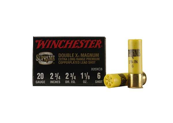 Winchester Ammo X203XCT5 Double X Magnum Turkey 20 Gauge 3" 1 1/4 oz 1185 f-img-0