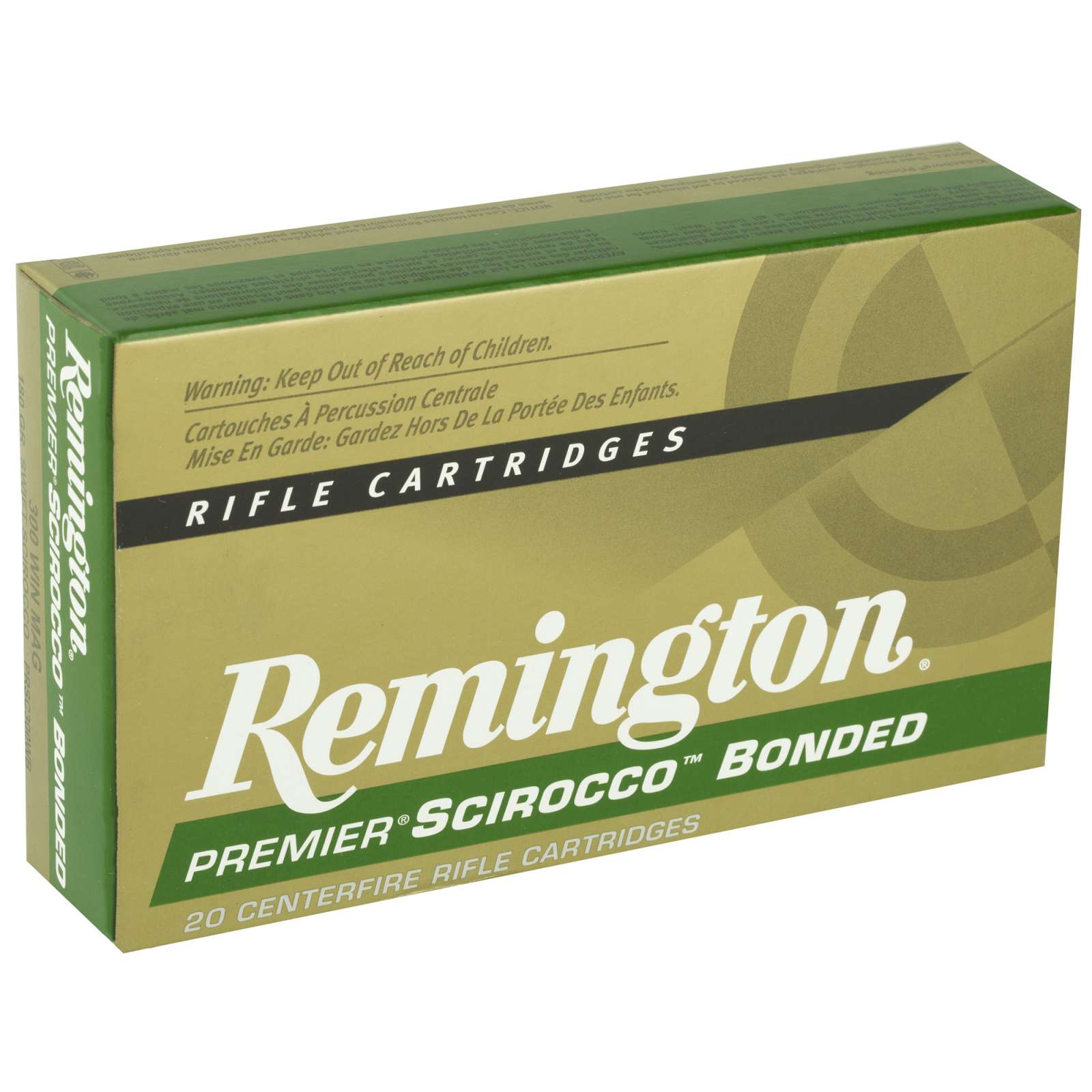 Remington Ammunition Prsc300wb Premier Scirocco Bonded 300 Win Mag 180 Gr Swift Scirocco Bonded 