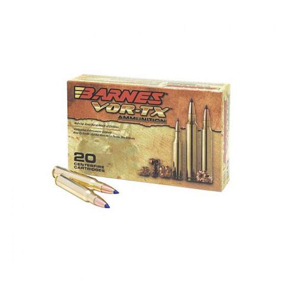 Barnes Bullets 21522 VOR-TX Rifle  243 Win 80 gr Tipped TSX Boat Tail 20 Bx-img-0