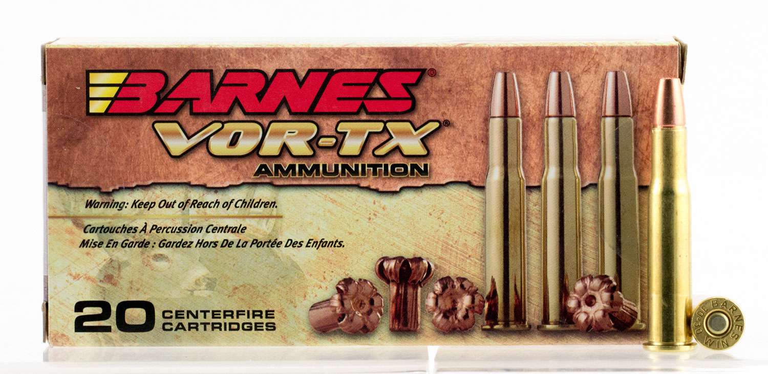 barnes-ammunition-21535-vor-tx-30-30-win-150-grain-tsx-flat-nose-20-box