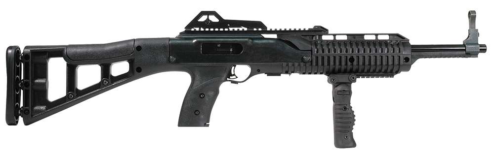 Hi-Point - MKS 4595TS FGT1 Carbine 45 ACP 17.5 Barrel Adjustable Sights Black Polymer Forward Grip 9-round