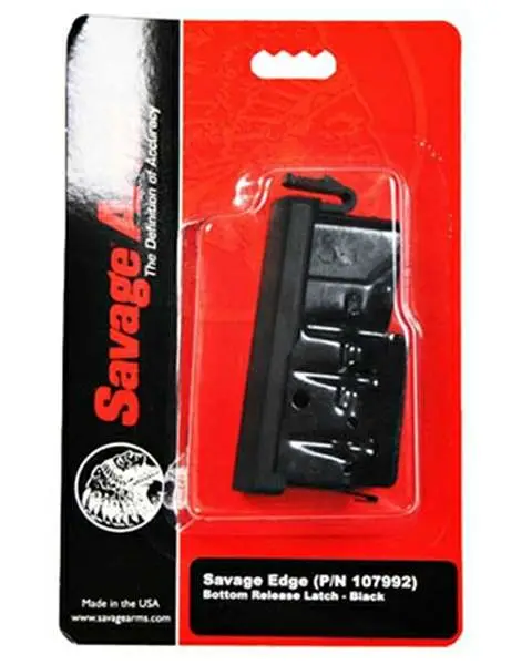Savage Arms 55232 Axis Blued Detachable 4rd Magazine for 6.5 Creedmoor/308 Win/7mm-08 Rem/260 Rem/338 Federal/243 Win, Savage Axis/Apex/10/110/11/16