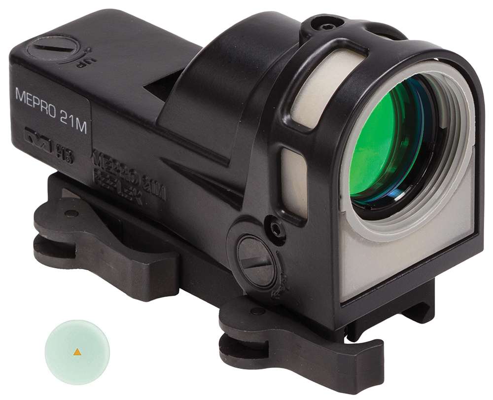 Meprolight M21 Day/Night Reflex Sight with Dust Cover (Triangle Reticle)