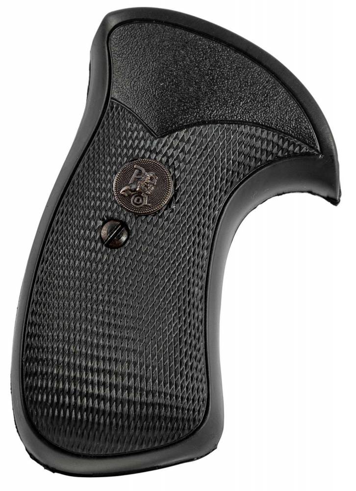 Pachmayr 03297 Compact Pistol Grip S&W N Frame Round Butt Black