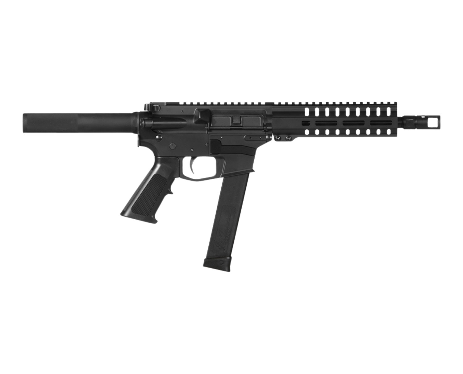 CMMG 45ABFA2 Banshee 100 MKG 45 ACP 8" 26+1 Black Hard Coat Anodized ...