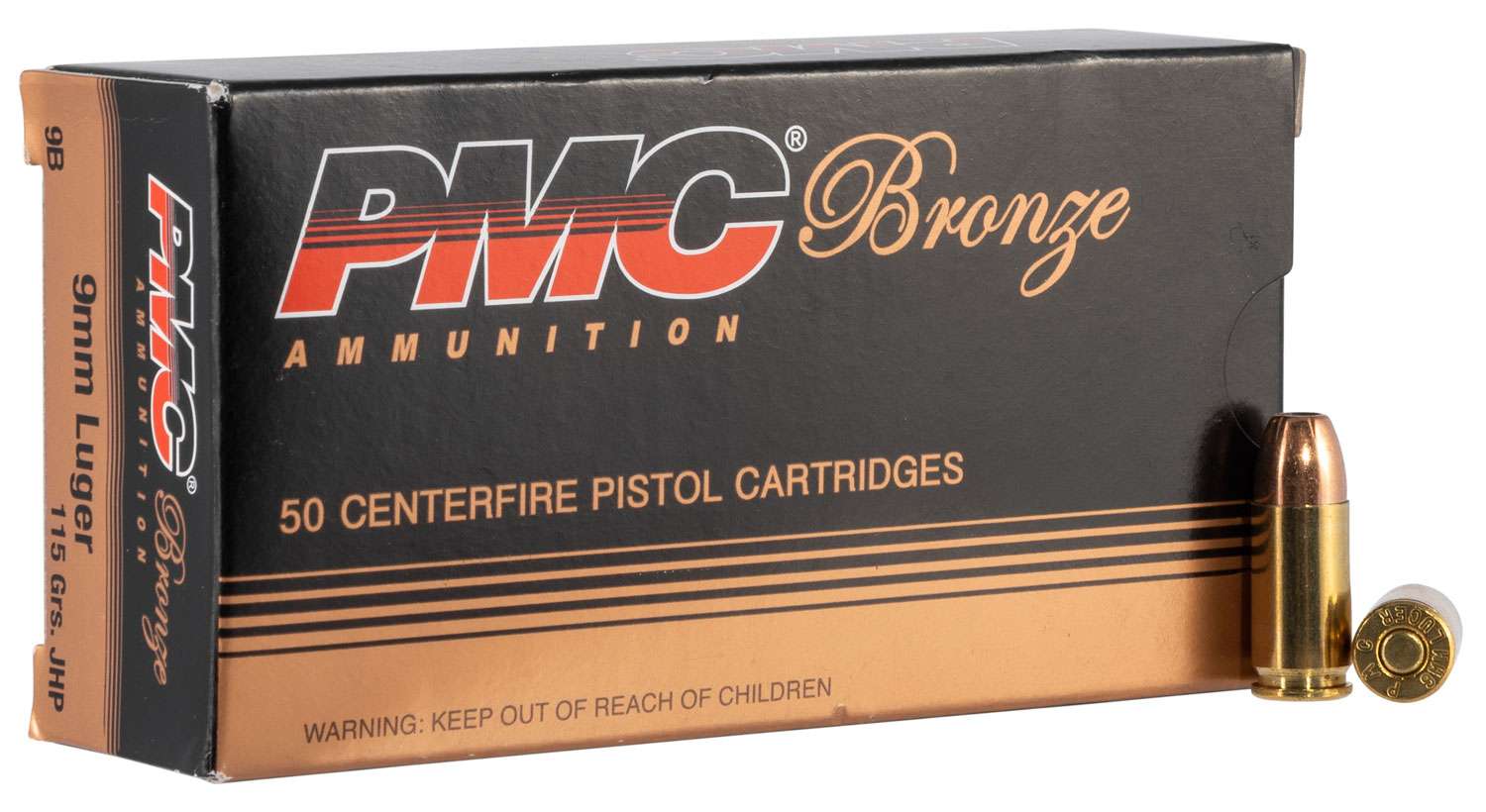 pmc-9b-bronze-9mm-luger-115-gr-jacketed-hollow-point-jhp-50-bx-20-cs