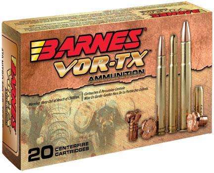Barnes Bullets 22027 VOR-TX Safari  458 Lott 500 gr TSX Flat Base 20 Bx/ 10 Cs