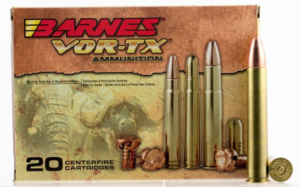 Barnes Bullets Vor Tx Safari 500 Nitro 570 Gr Tsx Flat Base 20 Bx