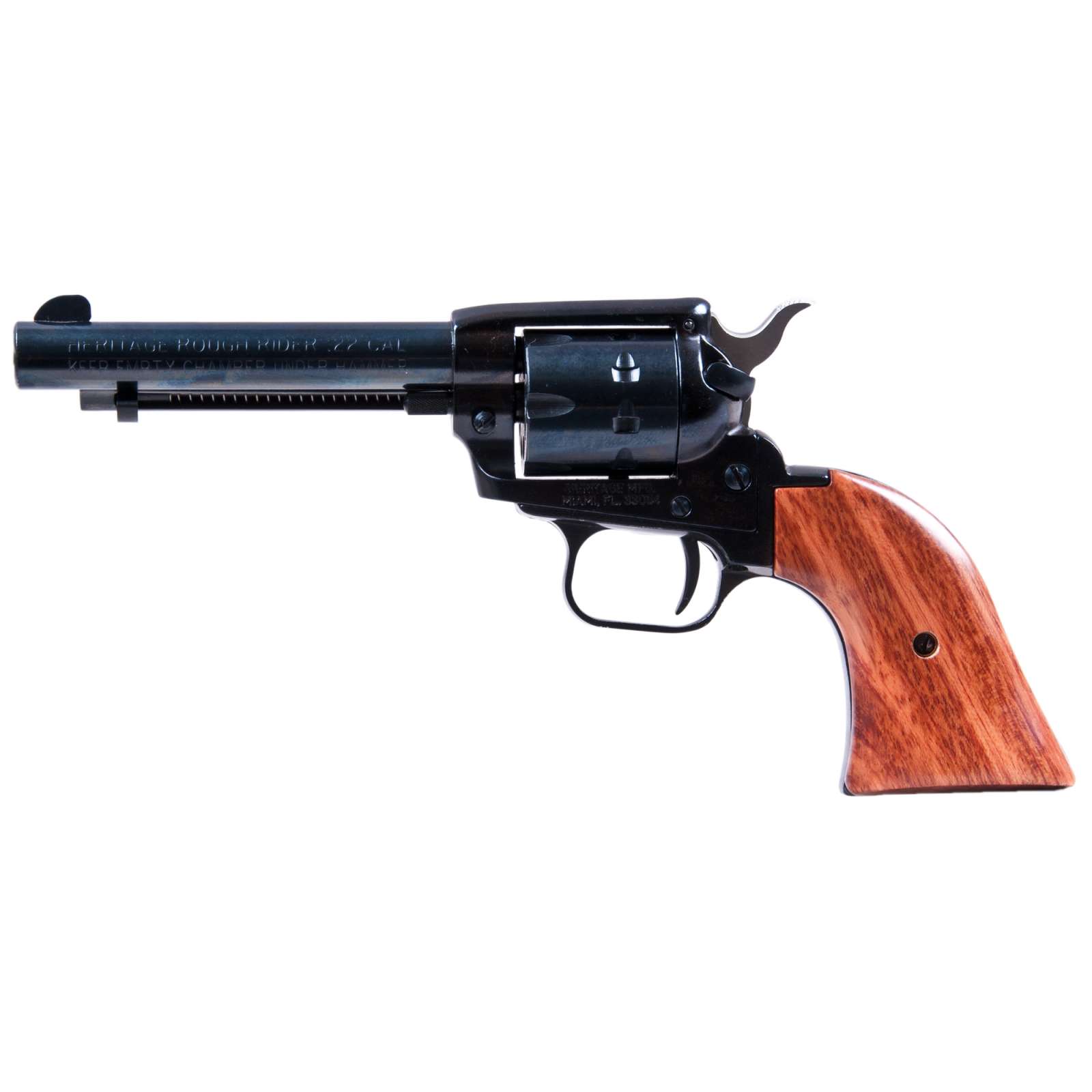 Heritage Mfg RR22999MB4 Rough Rider Small Bore 22LR,22 WMR 9 Round 4.75" Bl-img-1