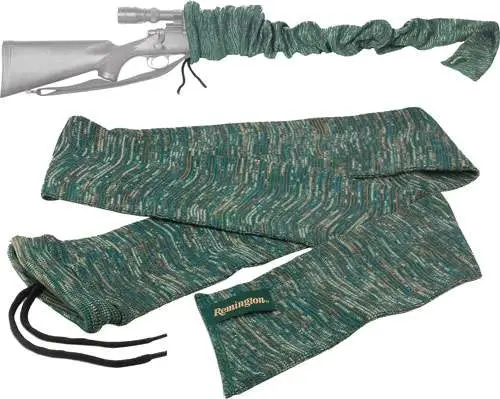 thumbnail image 2 of 6-Pack Gray Silicone Gun Sock Covers | 55-Inch Rifle Storage Sleeves With Drawstring (Reusable & Durable) 2 of 3