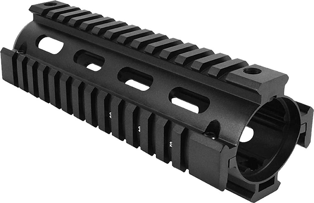Aim Sports MT021 M4 Carbine Length Quad Rail AR15,M16,M4 Black Hard