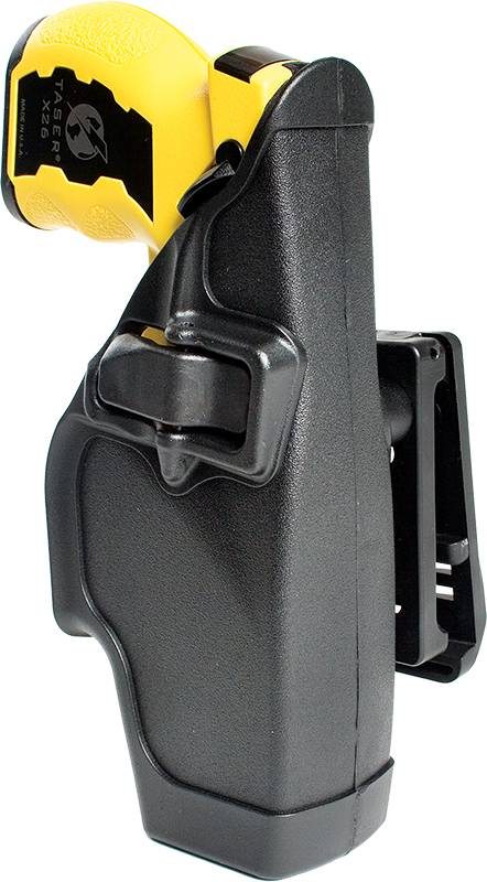 BLACKHAWK HOLSTER TASER X-26 RH BLACK SERPA LEVEL 2 - Blackhawk