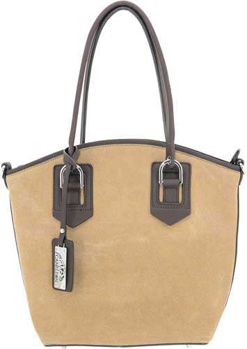 CAMELEON SELENE CONCEAL CARRY PURSE OPEN TOTE TAN - Cameleon