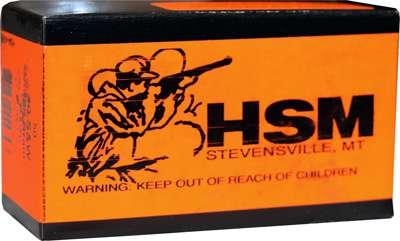 HSM AMMO SUBSONIC .40SW 180GR LEAD PLATED FLAT NOSE 50-PACK - Hsm